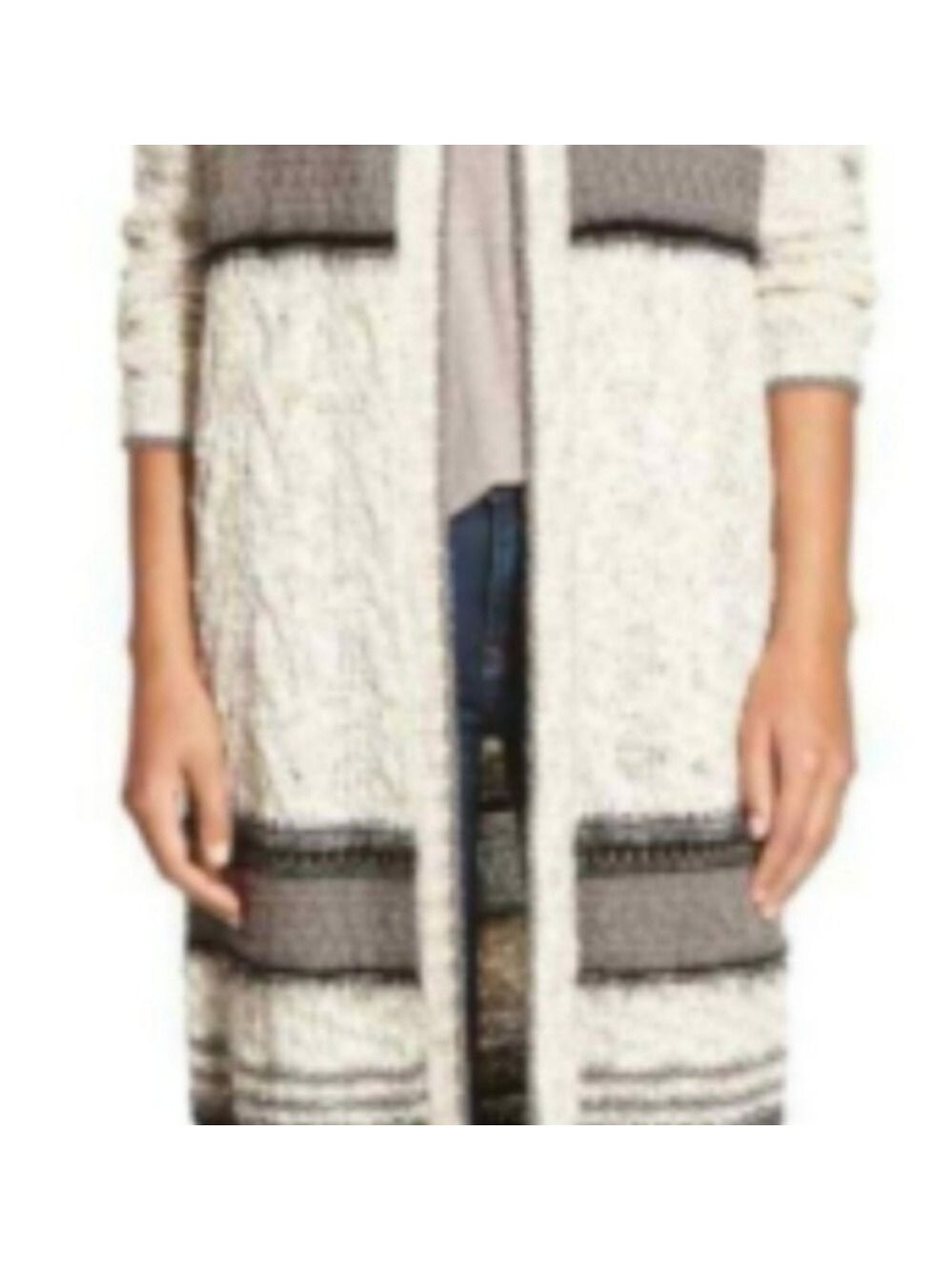Womens Dex open eyelash, boho, beachy cardigan. Size Small - Picture 9 of 9